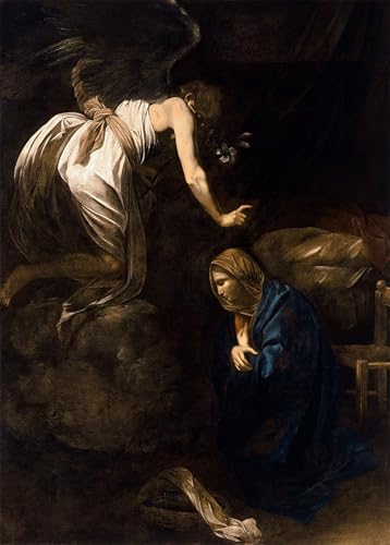 Impressions d'art mural de haute qualité Le Caravage toile vintage 60x90cm
