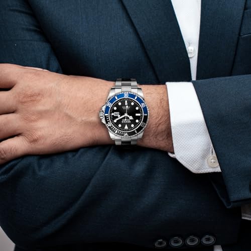 BRUNO MILANO Store BRUNO MILANO Men's Dual Tone Quartz Watch - Black - Image 4