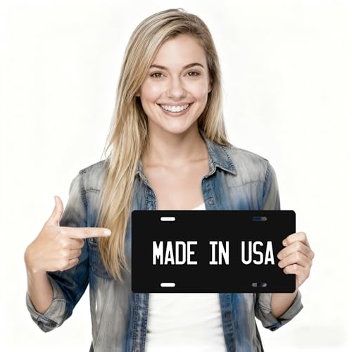image for HOPELF Metal Custom License Plate - 6x12 Inch - Personalized License P