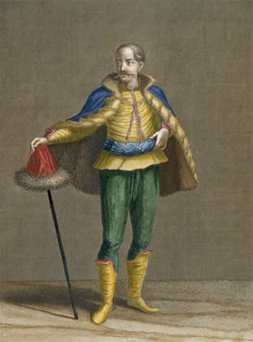 Toile Jean Baptiste Vanmour portrait hongrois pour sublimer un mur vide 60x90