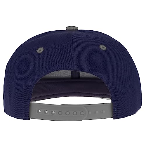 Image of Gelante Snapback Hats for Men - Flat Bill Brim Baseball Cap Hat - Plain Blank Adjustable