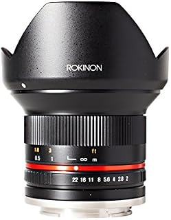 Rokinon 12mm F2.0 NCS CS Ultra Wide Angle Lens Sony E-Mount (NEX) (Black)