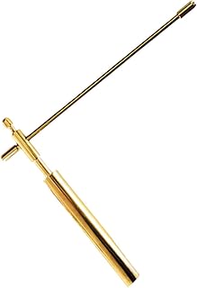 Vaguelly Ruler Gold Accessories Brass Fittings Rotary Tool Dowsing Divining Rods Spirit Divining Rod Pendulum Rod Portable Dowsing Divining Rods Paranormal Divining Rod Dowsing Rods