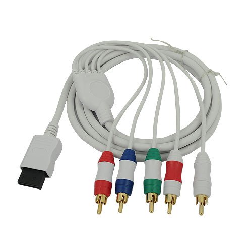 480P Component Video Cable for Wii Only Video Games