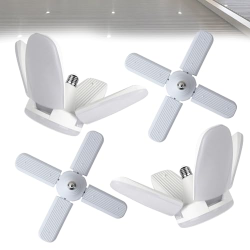 Dotauge Lámparas de techo LED deformables for garaje lámpara de luz diurna E27 for tiendas gimnasios salas exposiciones y reuniones