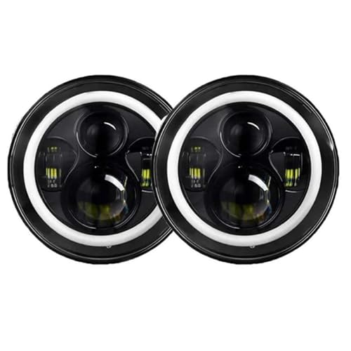 Conjunto de faros delanteros 7 de alta resistencia para Land Rover Defender 90 110