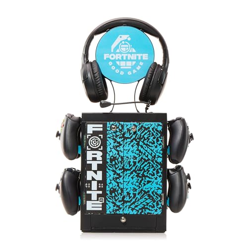 Organiseur de jeu compact Fortnite avec support casque vertical - 3