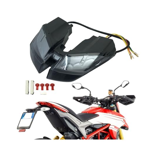Feu arrière LED pour Hypermotard 821 939 950 avec clignotants intégrés - 2