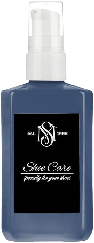 Nutritive Leather Spray - NCS S 6020-R80B Blackest Lapis Grey - Deep Conditioning & Shoe Color Restoration for Smooth Leather by MAVI STEP - 1.70 fl oz / 50 ml