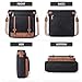 Roulens Crossbody Bags for Women,Multi Pocket Crossbody Purses Vegan Leather Shoulder Handbags Travel Purse Adjustable Strap