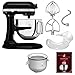 Produktbild KitchenAid Küchenmaschine Artisan - P35 Starter-Set 6,9 L (Eismaker) - 5KSM7580XEOB inkl. Eismaker (5KICA0WH) und Kochbuch (Kochen & Backen)