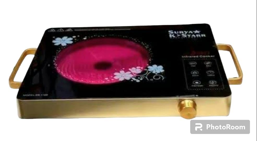 Image of Surya k Star Infrared Induction Cooker Induction Stove Model SK 1100 two side handle