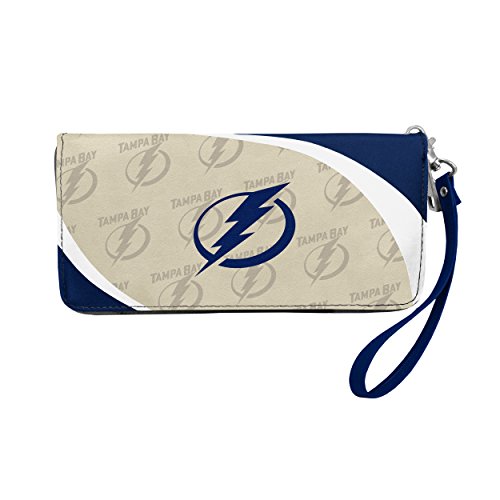 Littlearth Tampa Bay Lightning NHL Curve Zip Organizer Wallet