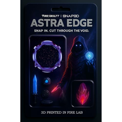 Image of Fire-Boltt Phoenix Pro SNAP3D Case - Set Your Style Free | 11 Colors, Textured Finishes & Premium Snap-On Fit | Customize Your Phoenix Pro Smartwatch (Midnight Blaze)