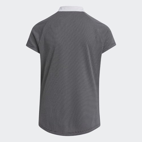 adidas Girl's Zip Golf Polo Shirt2