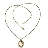 - Stein Schliff: Herzschliff Guess Damen-Halskette Goldfarben Anhänger mit Champagnerfarbenen Schmuckstein 90cm UBN80115
