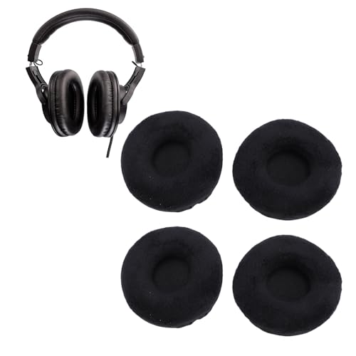YH100 ATH-WS70 ATH-WS99 ATH-WS77 MDR-V55 MDR-V500DJ��4PCS�C���[�p�b�h�A2�y�A�̉��K�ȃx���x�b�g�t�H�[���w�b�h�t�H���C���p�b�h�N�b�V�������� (An3puidfhy4t-11)