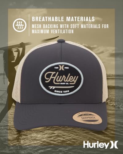 Image of Hurley Mens Hat - Beach Break Trucker Water Resistant Baseball Cap