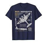 Photo Gallery de havilland mosquito fighter bomber | british ww2 raf dh.98 maglietta Photo Gallery de havilland mosquito fighter bomber | british ww2 raf dh.98 maglietta