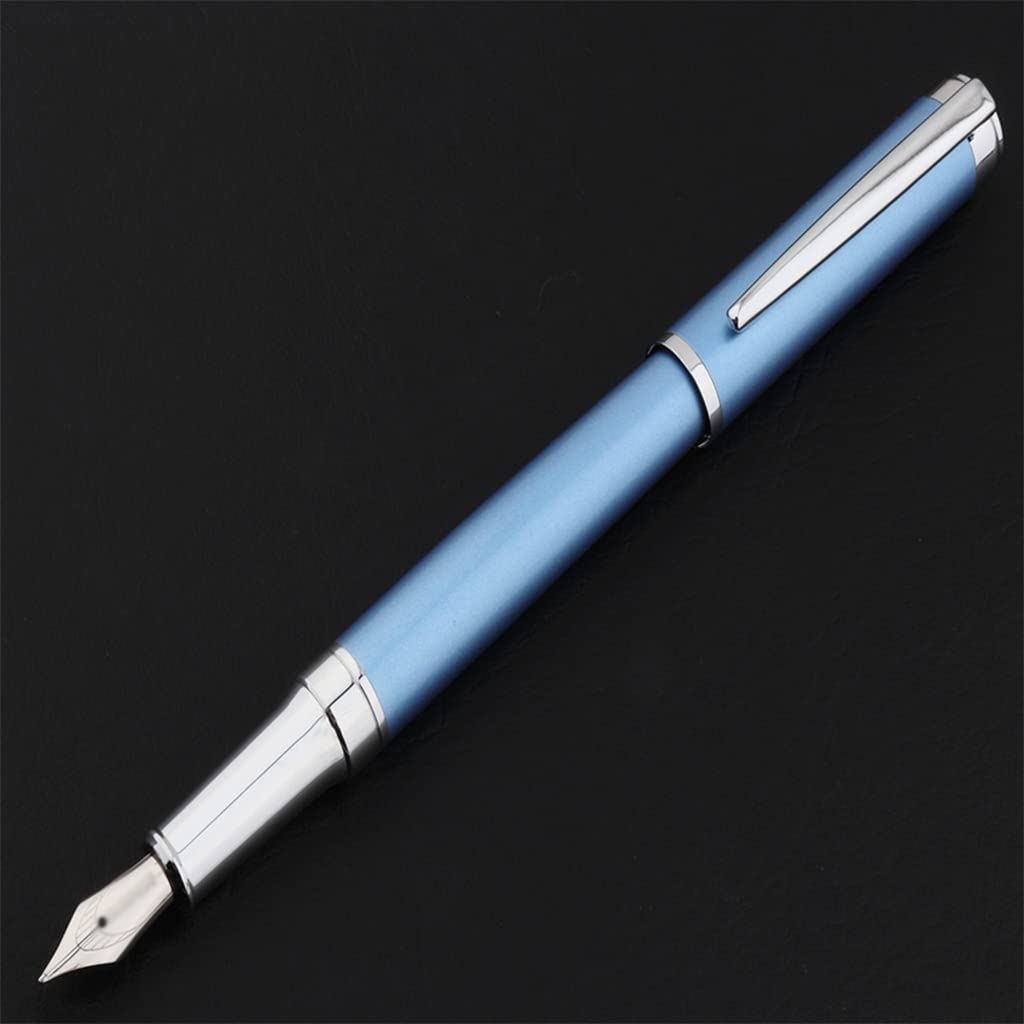 Penna stilografica con pennino medio in metallo e forniture scolastiche penne a inchiostro