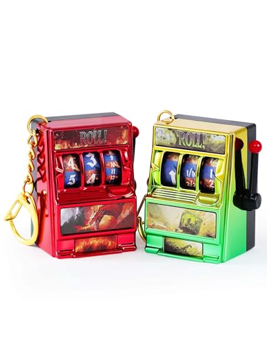 Banloga DND Dice Set, Mini Slot Machine Dice for Dungeons and Dragons Role Playing Game, Unique Plastic Dice Suitable for DND Player (Dragon and Ooze Monster)