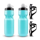 Uso Amplio - la botella de agua y el portabotellas son ideales para bicicletas de carretera, de montaña, híbridas, de turismo y eléctricas, y pueden ser utilizados por ciclistas profesionales o personas que viajen solo por diversión.