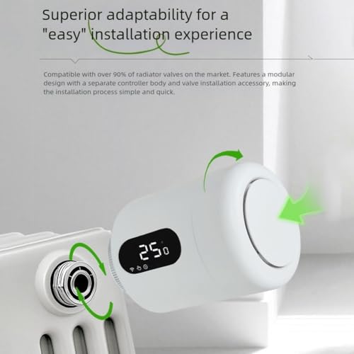Valve de régulation Zigbee chauffage connecté et capteurs sol - 7