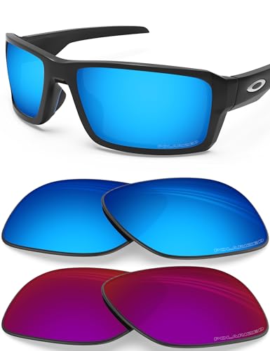 Image of BLAZERBUCK Polarized Replacement Lenses for Oakley Double Edge OO9380-2 Pairs