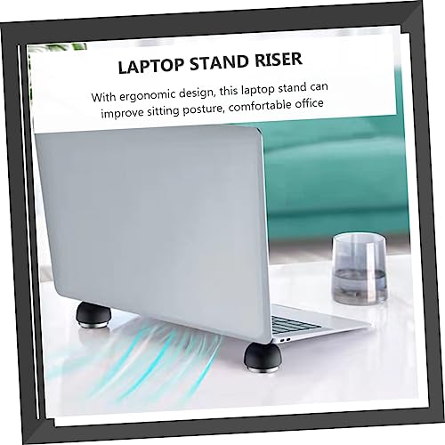 VILLCASE Soporte portátil para laptop de silicona negro miniatura 2