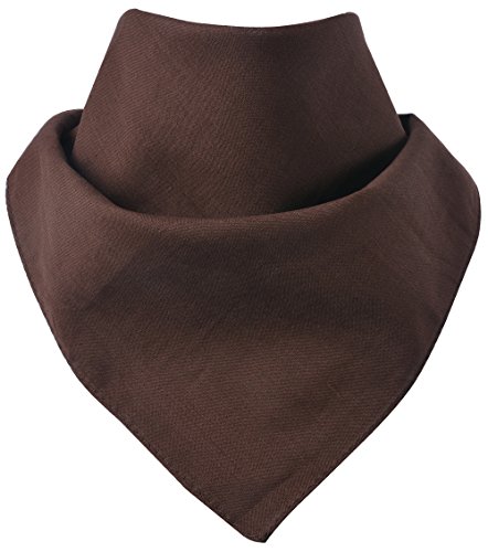 Miobo Bandana 100% algodón, talla única, Uni Braun, medium
