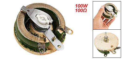 Potentiomètre Céramique Bobiné 100W 1K Ohm Avec Bouton - Rhéostat Variable