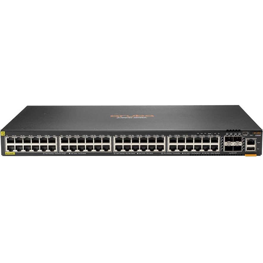 Image of Aruba 6300F 48G Cl4 Poe 4Sfp56 Sw