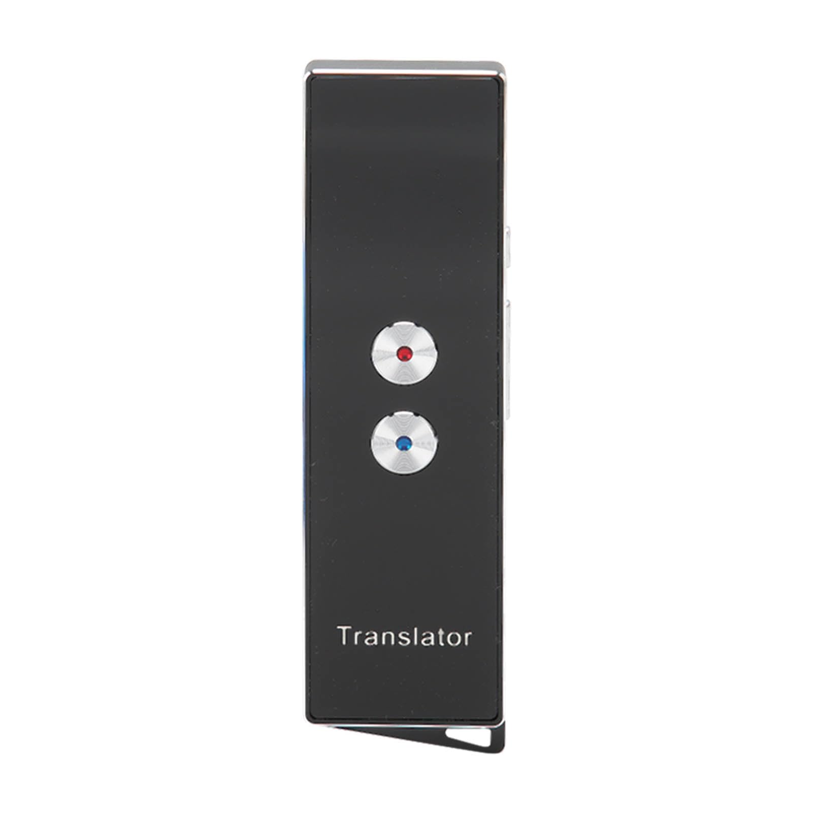Language Translator Device, 74 Languages 70 Accents Real Time Translation, Handheld Smart Voice Translator, Bluetooth 5.0 Two Way Instantly Translator, for Portuguese Spanish