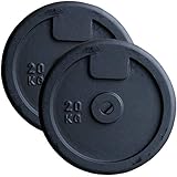 olympia hantelscheiben set body-track® db126h 125 kg Lochdurchmesser der Hantelscheibe 30,5mm