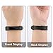Tobfit Leather Bands Compatible with Fitbit Alta/Alta HR Bands, Genuine Leather Replacement Wristbands, (Black+Suede Grey, 5.5''-8.1'')
