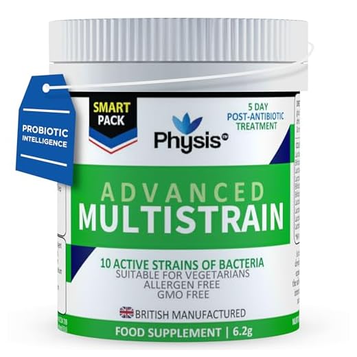 PHYSIS Advanced Probiotics | 10 Capsules (5 Day) | 25 Billion CFU | Bloated Stomach Relief Tablets | Probiotics for Gut Health