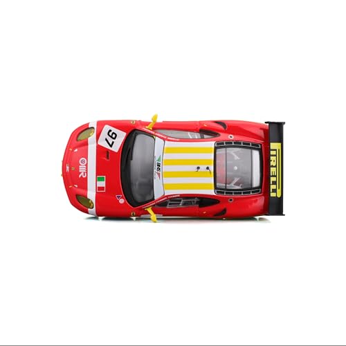 Modelo de auto Ferrari F430 GTC 2008 1:43 rojo miniatura 5
