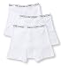Polo Ralph Lauren Classic Button Fly Boxer Brief 3-Pack, L, White