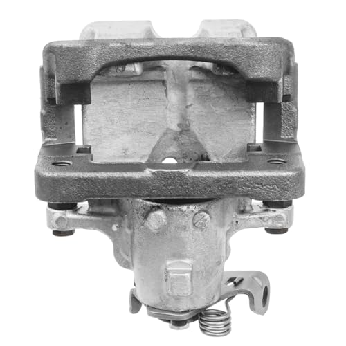 Image of Detroit Axle - Rear Right Brake Caliper for 2014-2015 Chevrolet Malibu | Passenger Side Disc Brake Caliper with Bracket Replacement