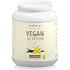 Eiwit Vegan Vanille 1kg 84,6% eiwit – voor spiergroei – Nutri-Plus Vorm & Shake 3K Vanillecrème – plantaardig…