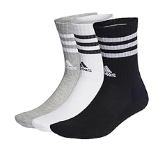 adidas Performance 3-Stripes Cushioned Sportswear Crew Socks 3 Pair Pack