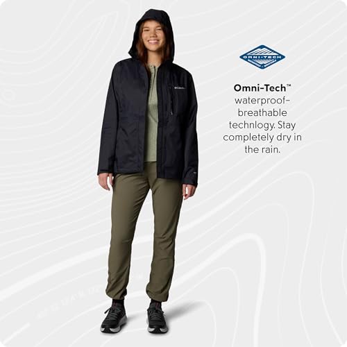 Columbia Women's Pouring Adventure 3 Jacket Waterproof Rain Jacket (pack of 1) - Image 4