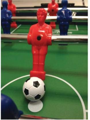 IRIS Soccer Foosball Table Heavy Duty Indoor Arcade Game, Size: 69 cm X 37 cm X 62 cm - Image 6 thumbnail
