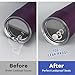 NiHome Silicone Spill Stopper Set, Fit for YETI Tumbler, Mug Tumbler Accessories Including 4 Straw Cover Topper Cap, 4 Leak Proof Stopper(Clear)