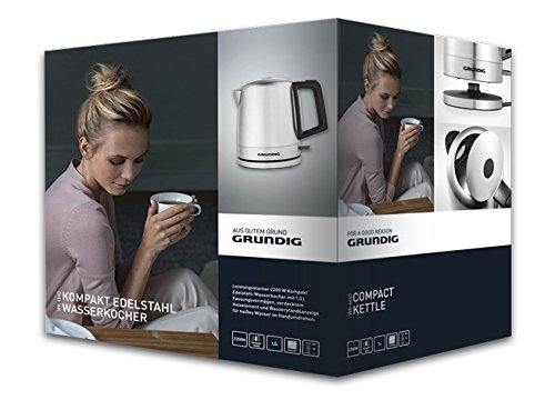 Grundig WK 4640 bollitore elettrico 1 L Nero