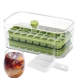 Refroidissement optimisé en été : la conception pour une production très efficace avec une structure moulée à 2 couches permet une capacité accrue de type commercial. Ce moule cube de congélation répond rapidement à vos besoins.