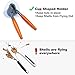 Anwenk Heavy Duty Nutcracker Pecan Walnut Plier Opener Tool with Wood Handle