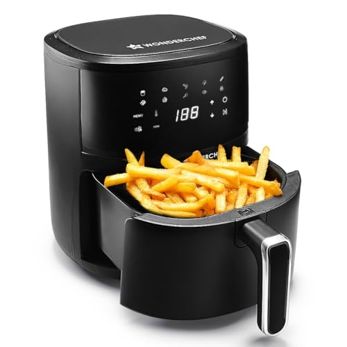 Wonderchef Neo Pro Digital Air Fryer | 4.5L | 1300W | Rapid Air Technology | 10 Pre-Set Functions | Temperature and Time Control | Automatic Shut-Off | Compact Design | 2-Year Warranty Wonderchef Neo Pro Digital Air Fryer | 4.5L | 1300W | Rapid Air Technology | 10 Pre-Set Functions | Temperature and Time Control | Automatic Shut-Off | Compact Design | 2-Year Warranty