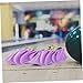 BESPORTBLE 3pairs Non-Slip Bowling Shoe Covers Washable Reusable Bowling Shoe Protectors Durable Indoor Sports Accessories for Adults Odor and Sweat Resistant Thickened Grape Purple