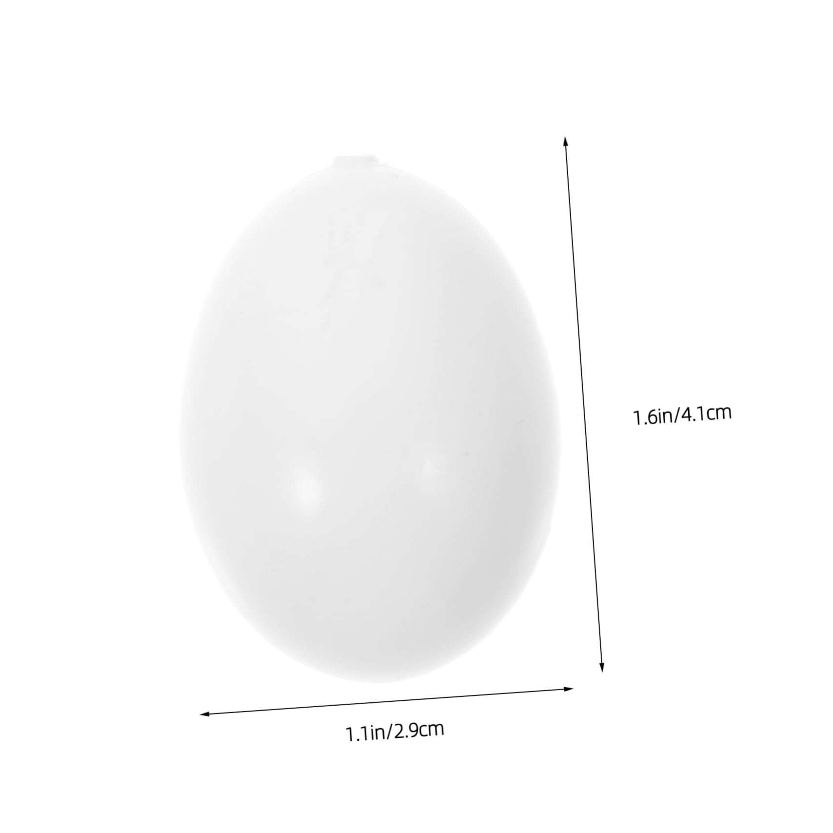 ifundom 30Pcs Realistic Dove Eggs for Incubation Hatching Simulation Props for Breeding Pigeons and Nest Training Durable Faux Eggs